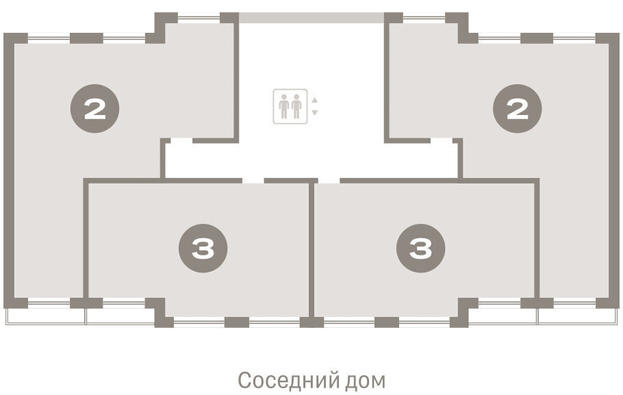 квартира г Тюмень ЖК «Октябрьский на Туре» фото 2