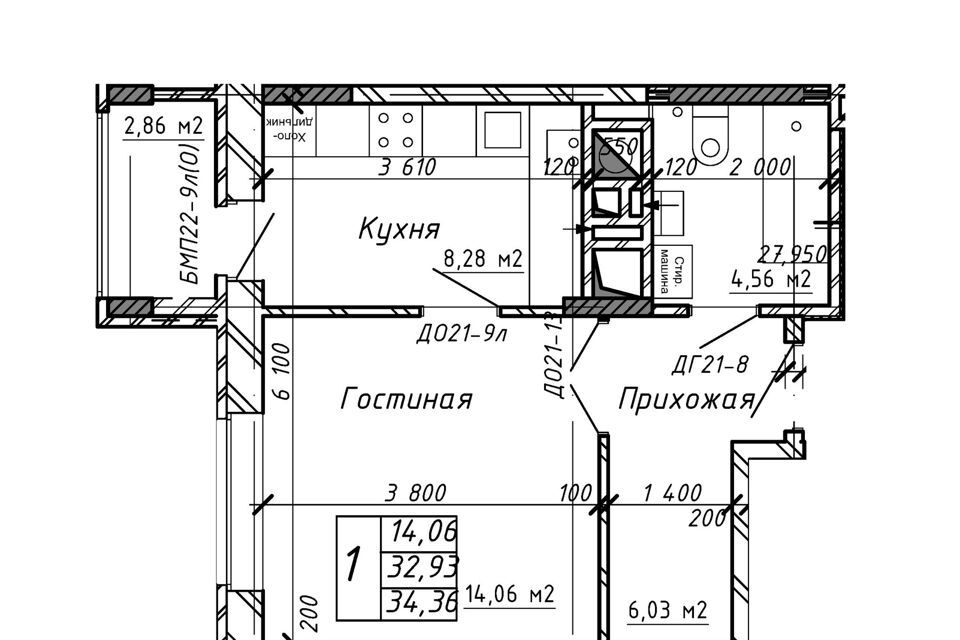 квартира г Калуга городской округ Калуга, Жилой комплекс Марс фото 1