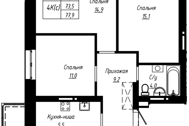 квартира ул Чернышевского 189/1 Барнаул городской округ фото