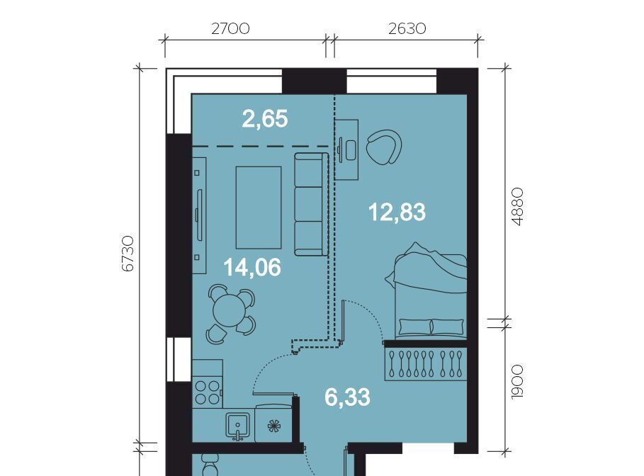 квартира г Иркутск р-н Октябрьский наб. Верхняя, 133 фото 4