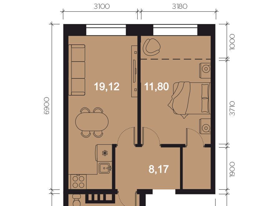 квартира г Иркутск р-н Октябрьский наб. Верхняя, 127 фото 2