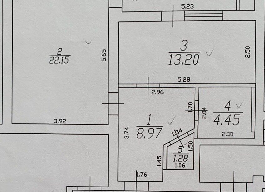 квартира г Краснодар р-н Прикубанский ул Черкасская 57 фото 14