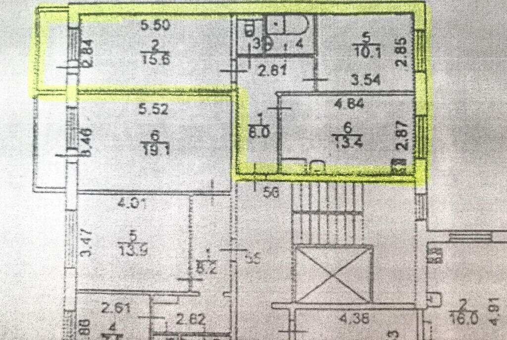 квартира г Великий Новгород ул Большая Московская 130 микрорайон «Ивушки» фото 2