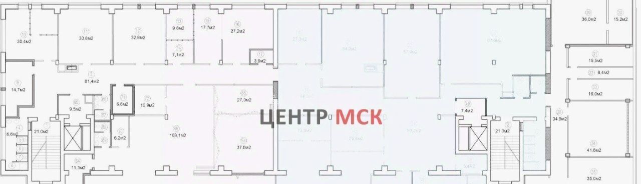 офис г Москва метро Алексеевская пер 1-й Рижский 2гс/1 фото 9