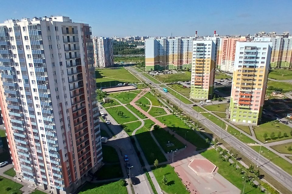 квартира г Санкт-Петербург дор Муринская 64 Красногвардейский фото 3