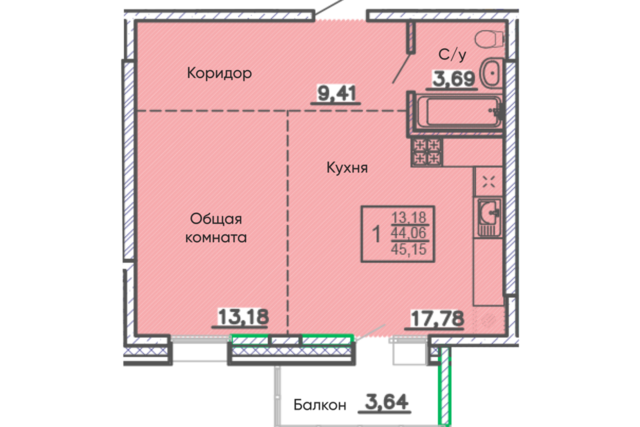 квартира г Улан-Удэ Улан-Удэ городской округ, 50 стр фото