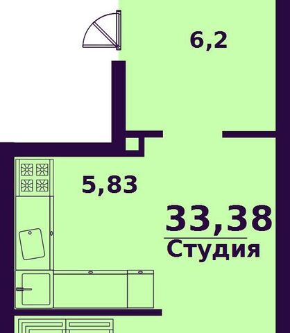 квартира дом 1 городской округ Ульяновск фото