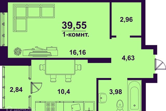 квартира дом 1 городской округ Ульяновск фото