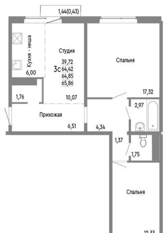 квартира р-н Советский ул Нефтебазовая 1 фото