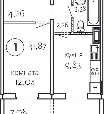 Парковый Челябинский городской округ, Маршала Чуйкова, 26 стр фото