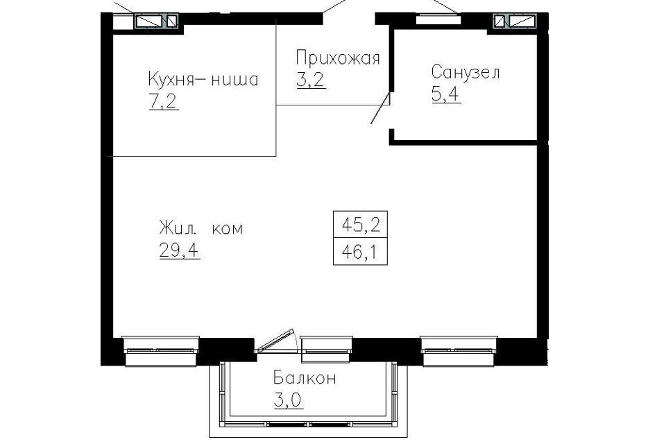 квартира г Владивосток р-н Ленинский ул Нейбута 135 Владивостокский городской округ, к 1 стр фото 1