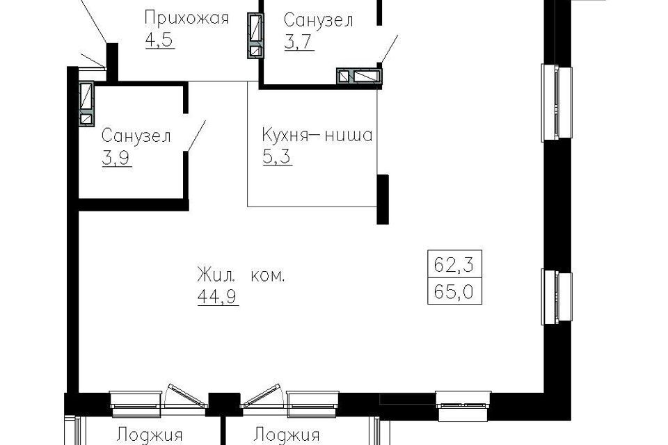 квартира г Владивосток р-н Ленинский ул Нейбута 135 Владивостокский городской округ, к 1 стр фото 1