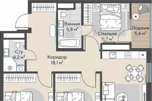 ВИЗ ЖК «Нагорный» Площадь 1905 года, жилрайон фото