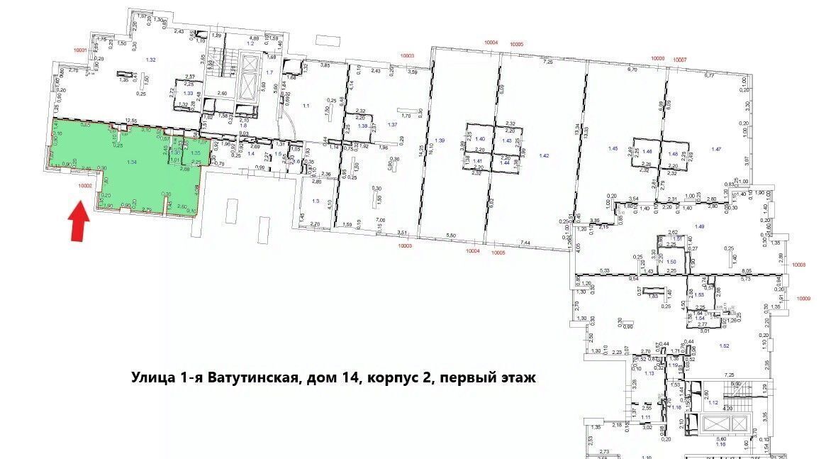 свободного назначения г Москва ТиНАО ул 1-я Ватутинская 14к/2 Новомосковский фото 6