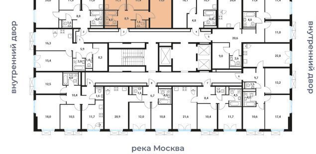 квартира г Москва метро Фили ул Большая Филёвская 3к/4 фото 1