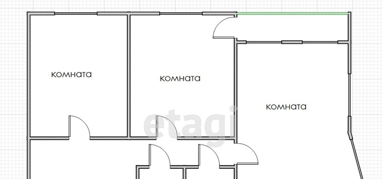 квартира г Владивосток р-н Ленинский ул Прапорщика Комарова 58 фото 2