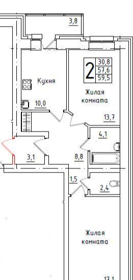 квартира г Благовещенск ул Островского 120 фото 3