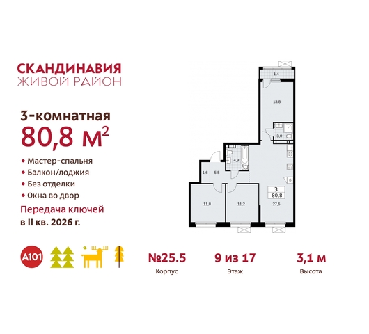 жилой район «Скандинавия» Сосенское, Бутово фото