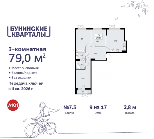 дом 2 ЖК Бунинские Кварталы метро Улица Горчакова метро Коммунарка Сосенское, Ольховая, Бунинская аллея фото