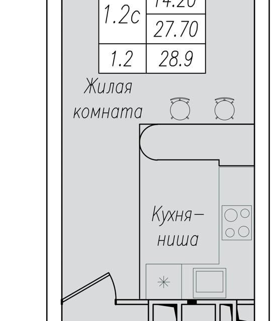 квартира г Курск ул Энгельса 156 Курск городской округ фото 7