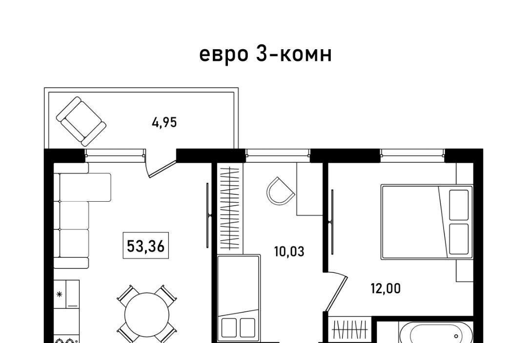 квартира г Красноярск р-н Советский ул Соколовская 20в фото 3