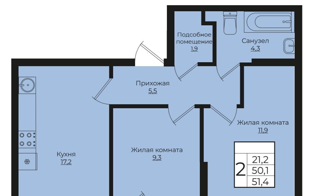 квартира г Краснодар р-н Прикубанский ЖК «Европа-Сити» 1 Европа Клубный Квартал 6 жилой комплекс фото 1