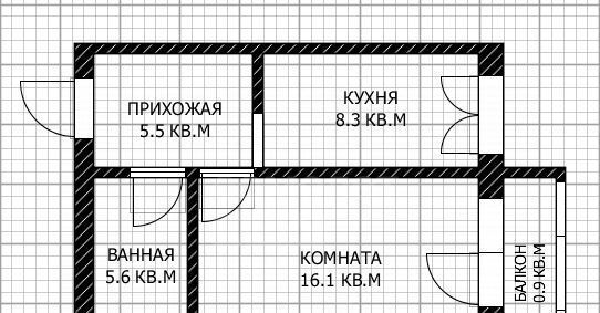 квартира р-н Оренбургский п Пригородный пр-кт Звездный 128в Пригородный сельсовет фото 2