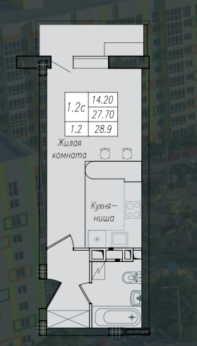 квартира г Курск р-н Сеймский ул Энгельса городской округ Курск фото 1