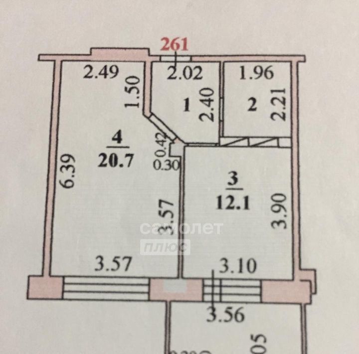 квартира г Липецк р-н Октябрьский ул Катукова 23 фото 2