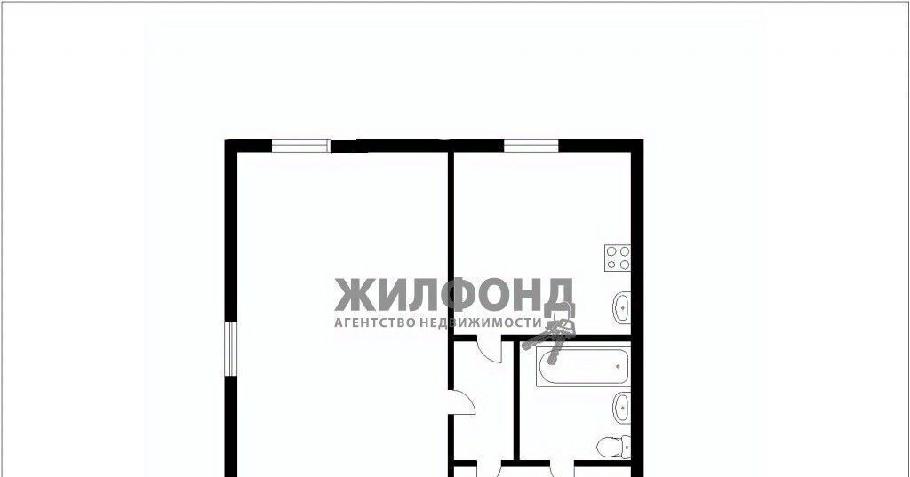 квартира г Осинники п Тайжина ул Коммунистическая 20 фото 16