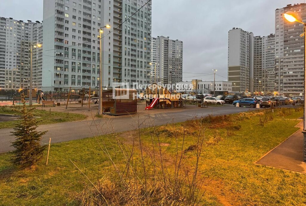 квартира г Санкт-Петербург метро Девяткино дор Муринская 8к/2 ЖК «Цветной город» Ленинградская область фото 16