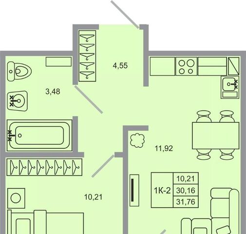 квартира п Бугры ЖК «Стороны света» Девяткино фото