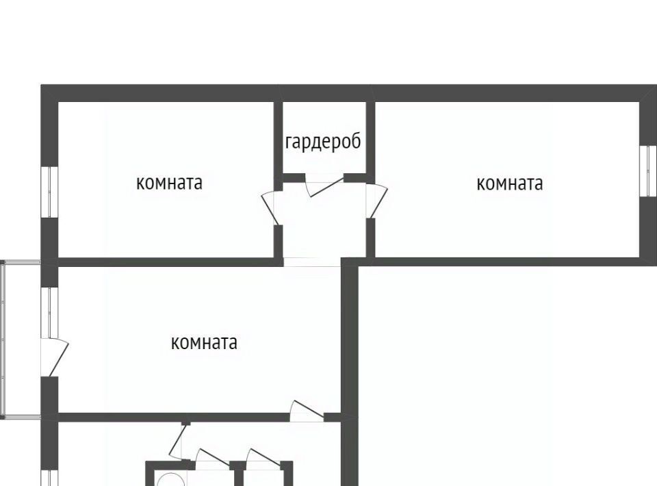 квартира г Улан-Удэ р-н Октябрьский ул Бабушкина 26 фото 19