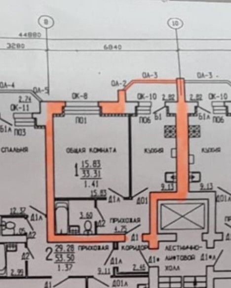 квартира г Тамбов р-н Советский ул Киквидзе 77б Тамбовский район фото 4