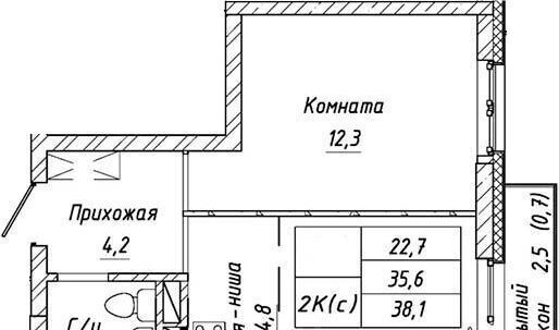 квартира г Новосибирск Студенческая ул Тульская 74 фото 1