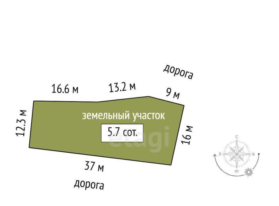 земля г Тюмень р-н Центральный ул Строителей СОСН Ландыш тер. фото 2