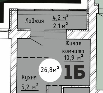 квартира г Тольятти р-н Автозаводский Елки Парк жилой комплекс фото 4