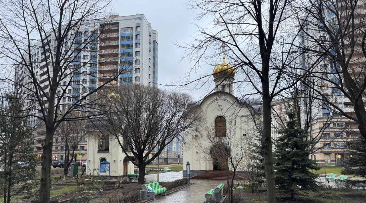 квартира г Санкт-Петербург метро Пионерская пр-кт Коломяжский 11 ЖК «Приморский квартал» округ Комендантский аэродром фото 4