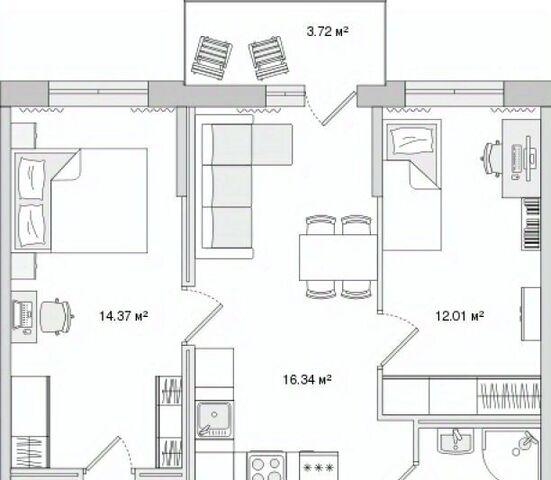 квартира метро Лесная ул Белоостровская 10к/2 фото