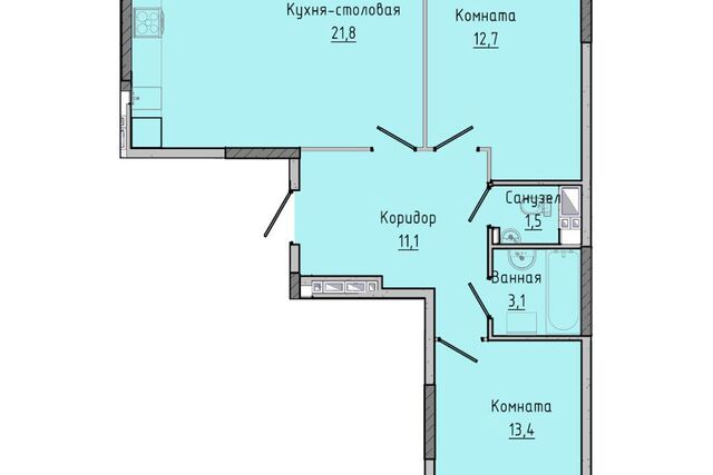 городской округ Ижевск, Жилой комплекс Умные кварталы А 14 фото