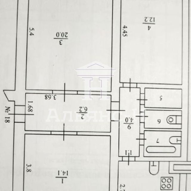 квартира г Азов пр-кт Зои Космодемьянской 88 Азовский район фото 4