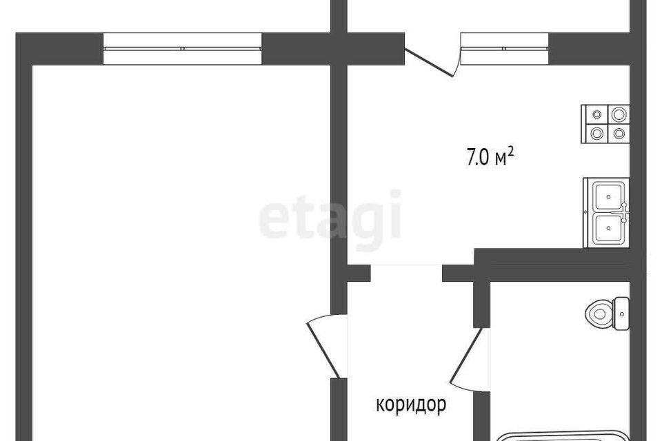 квартира г Усинск ул Молодежная 26 городской округ Усинск фото 8