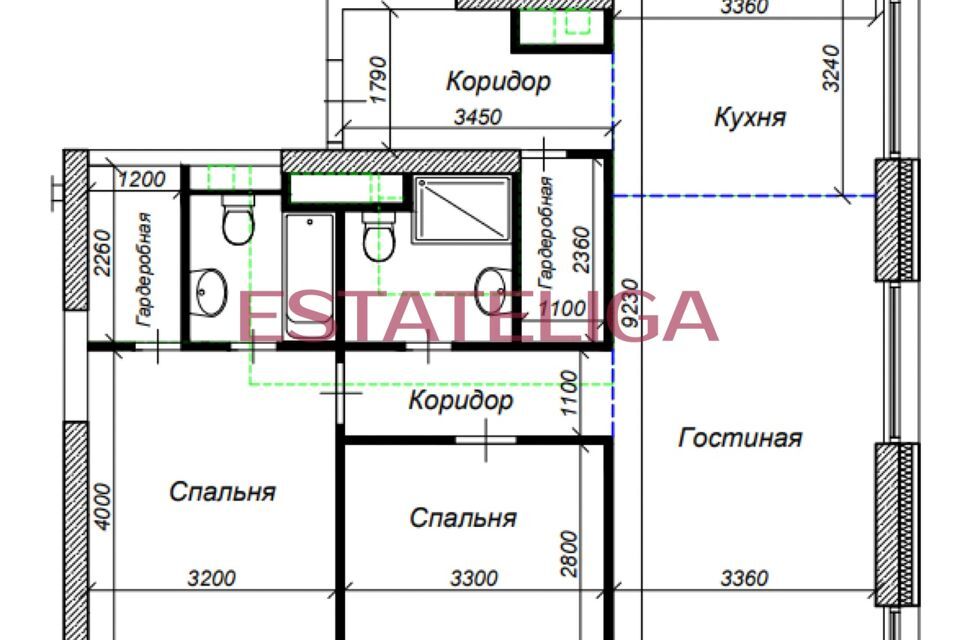 квартира г Москва ул Амурская 1а/1 Восточный административный округ фото 2