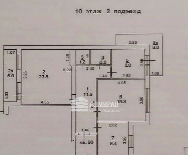 квартира г Ростов-на-Дону р-н Ленинский ул Максима Горького 106 фото 3