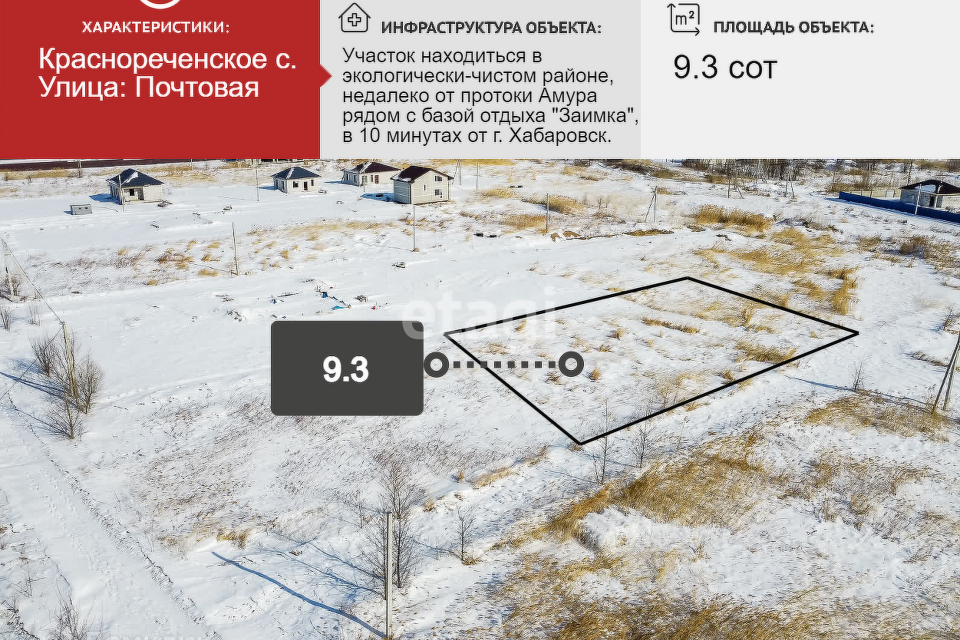 земля р-н Хабаровский с Краснореченское Красная Поляна, жилой квартал фото 1