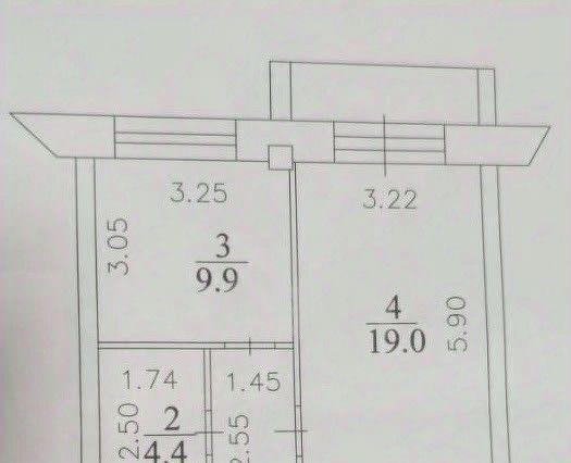 квартира г Кемерово р-н Заводский ул Веры Волошиной 41а фото 21