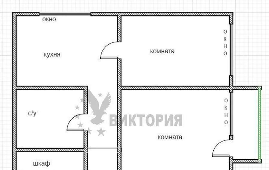 квартира г Владивосток р-н Фрунзенский ул Бестужева 20 фото 23