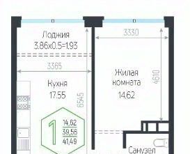 квартира г Краснодар р-н Центральный ул Обрывная 132/1к 4 фото 2