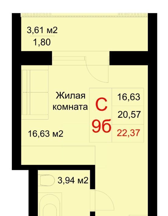 квартира г Казань р-н Приволжский ул Рауиса Гареева 78б Проспект Победы фото 1