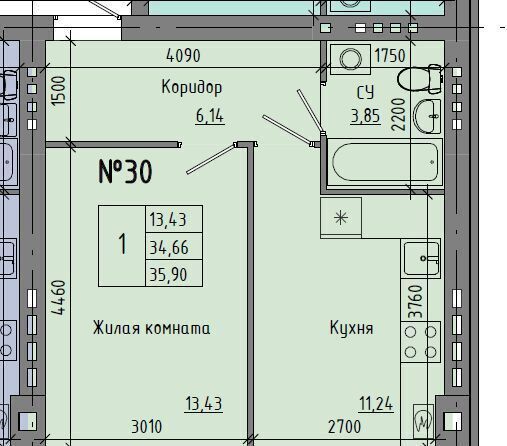 квартира г Волгоград р-н Советский ул им. Иссы Плиева 6 фото 1